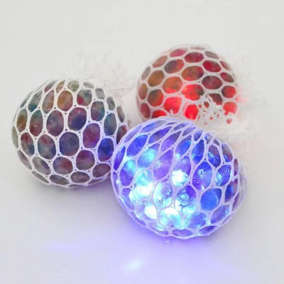 TPR soft rubber dinosaur egg stress relief grapes  Luminescent fruitball toys